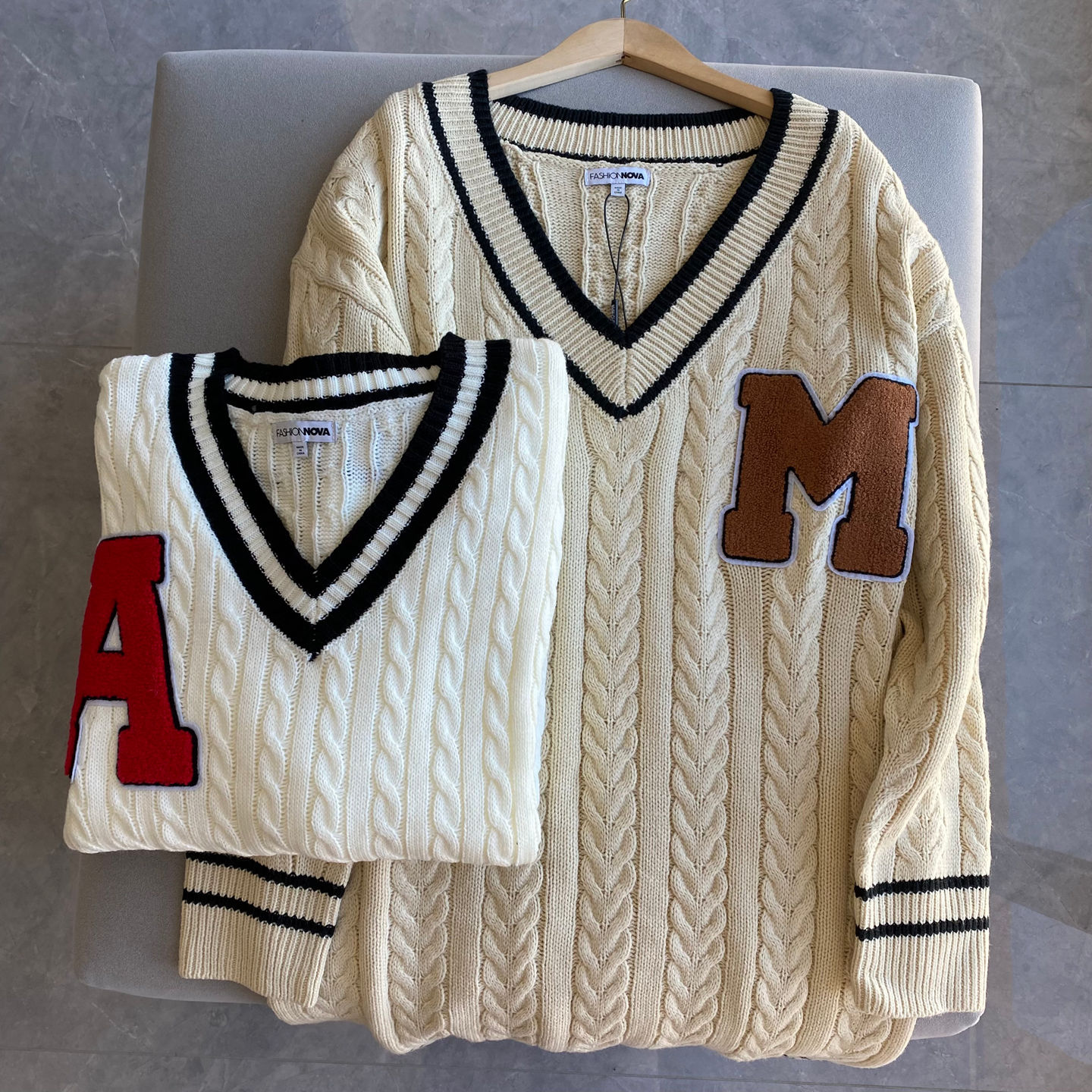 外贸单秋冬装新款女装女士连衣裙宽松慵懒风针织棉毛线中长款毛衣