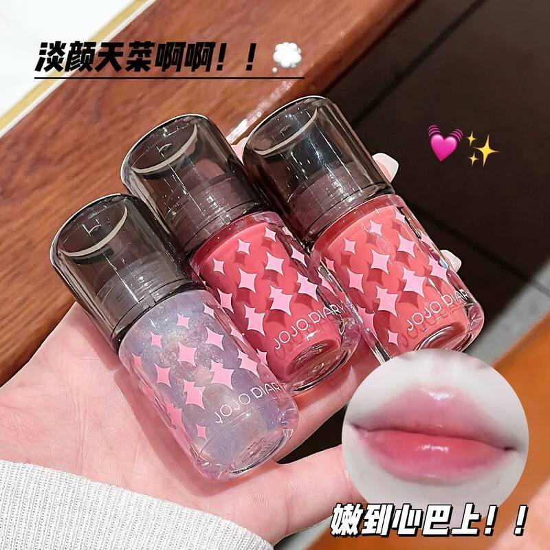 釉镜面不易语唇绯星芒嘟嘟唇彩纯欲日记防水唇蜜学生水光久久掉色