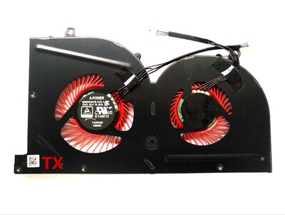 用于MSI微星GS63 GS63VR GS73VR MS-16K2 16K3 16K4 MS-17B1风扇