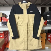 TheNorthFace 经典 中长款 北面 冲锋衣防风防泼女士外套87W3 QV2
