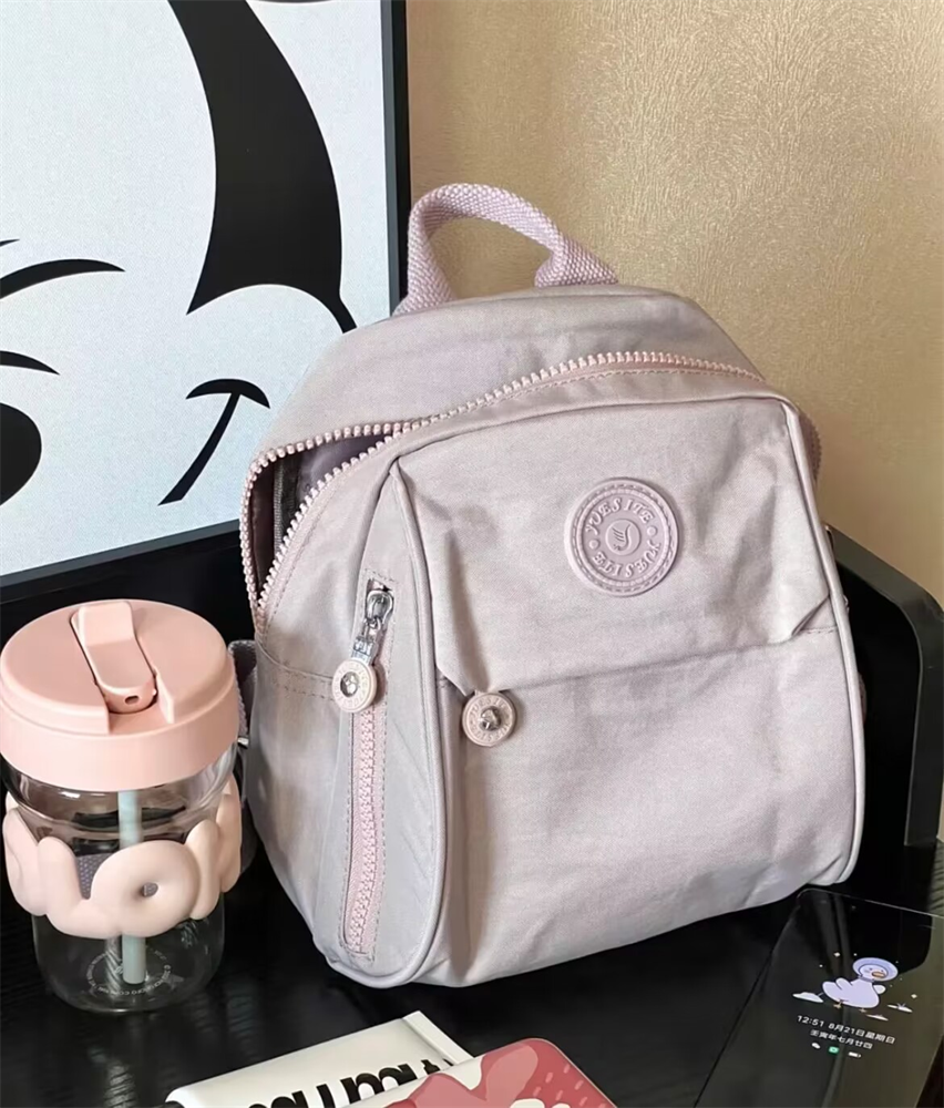 日系！迷你小包包牛津布双肩包女防水2026新款时尚百搭帆布小背包