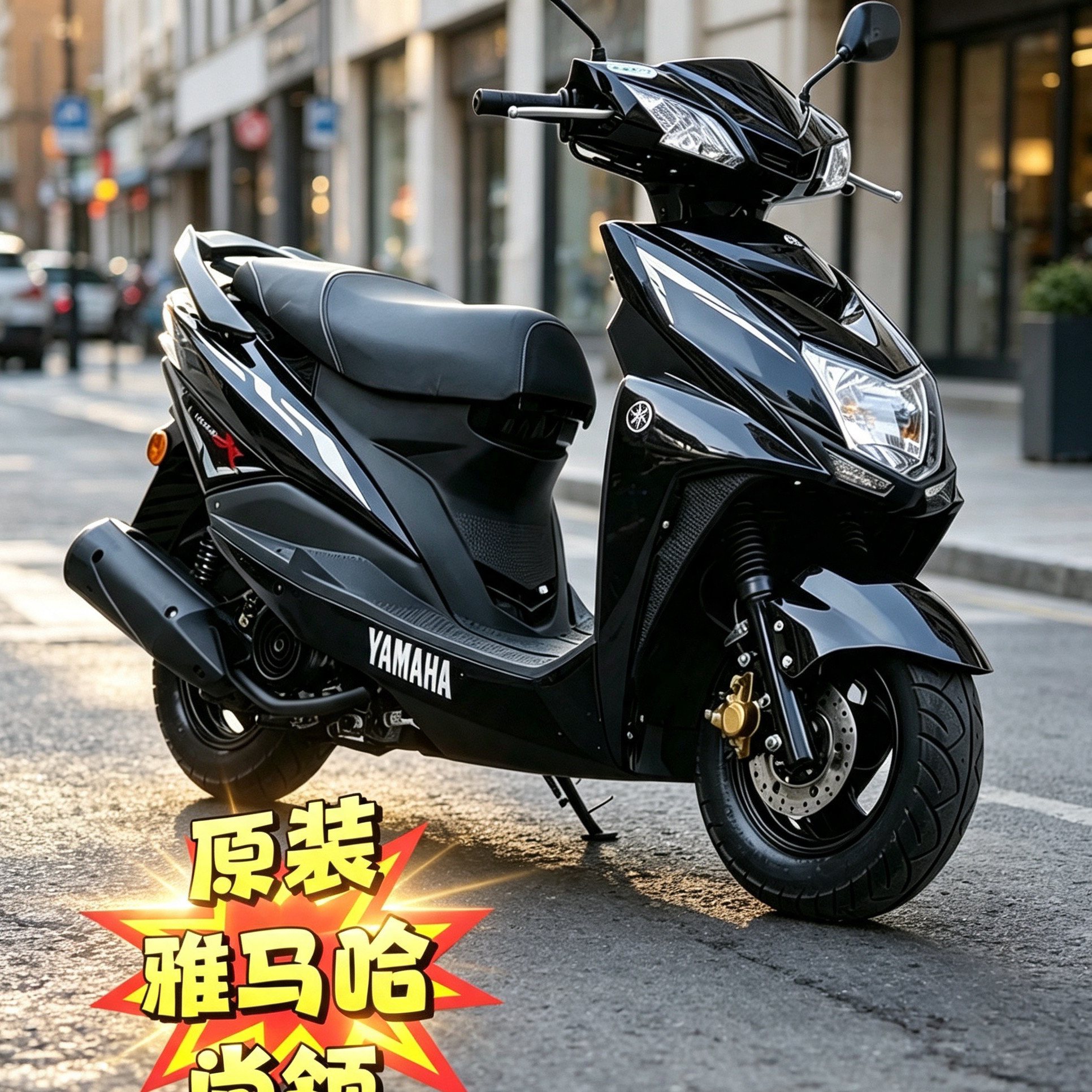 原装雅马哈尚领125c踏板摩托车二手摩托踏板车代步燃油女装踏板车