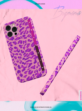 BIONIC JOI 粉红豹 豹纹 保护套 磨砂保护壳 原创手机壳 苹果风格手机壳 性感吸引力 创新性街头元素