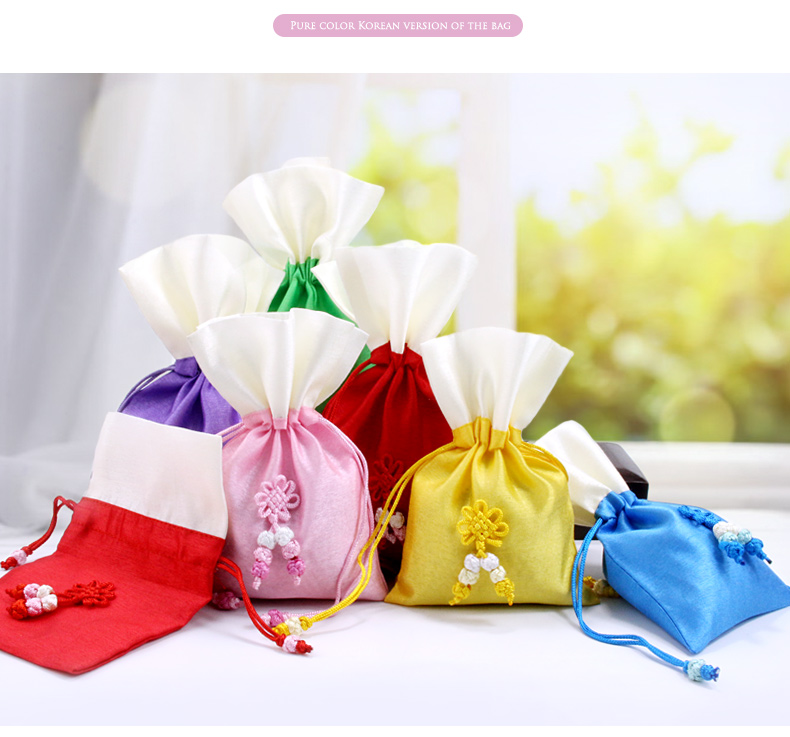 韩版香包袋空袋子中国结薰衣草包端午节香囊双层小香包袋随身