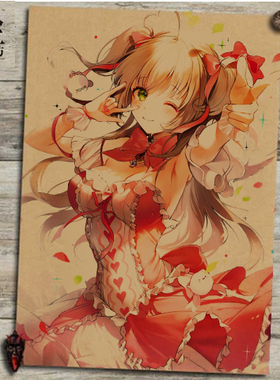 魔法少女小圆挂画鹿目圆晓美焰巴麻美学姐二次元动漫壁画海报周边
