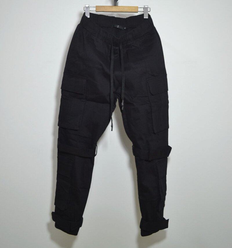 julius7 bbs rick wens 暗黑新款工装裤休闲裤束脚长裤