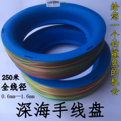钓鱼深海手排把线盘船钓海钓缠线盘线轮手把线圈绕线盘塑料渔具