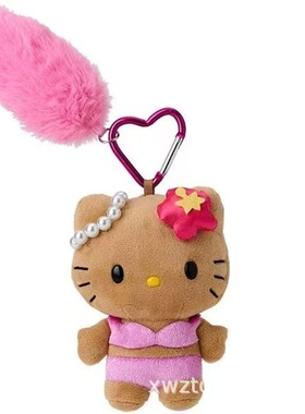 日本官方正品正版旗舰可爱魔卡少女Kitty毛绒公仔挂件玩偶装饰