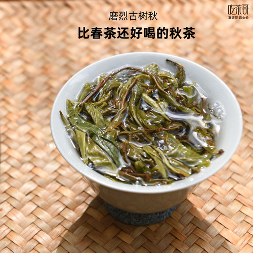 吃茶哥勐库磨烈古树普洱
