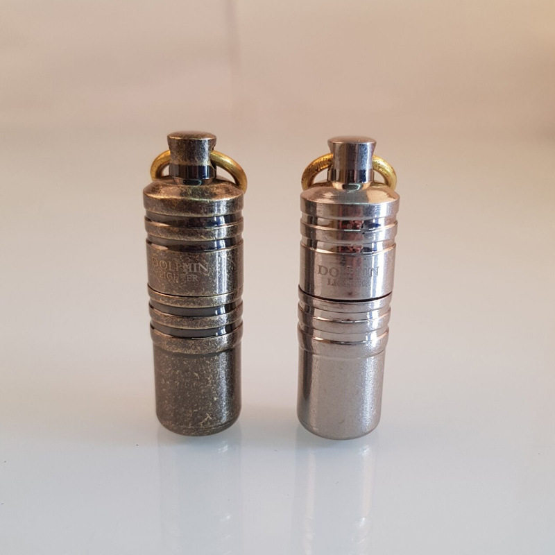 创意袖珍小挂件式钥匙扣打火机海豚砂轮金属打火机HY-622