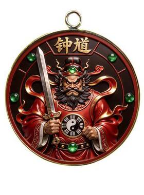 单面30mm 圆形时光宝石 吊坠配饰 创意 钥匙扣