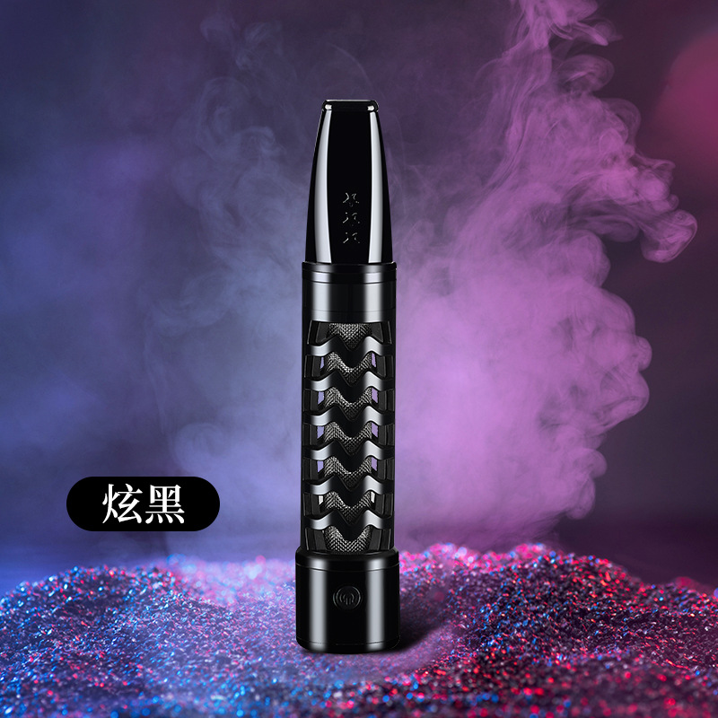 多功能充电点烟懒人烟嘴不掉烟灰点烟器车载烟嘴夜光烟套跨境