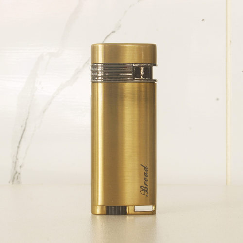 BD245云起经典造型电镀拉丝充气直冲打火机商务简约小礼品