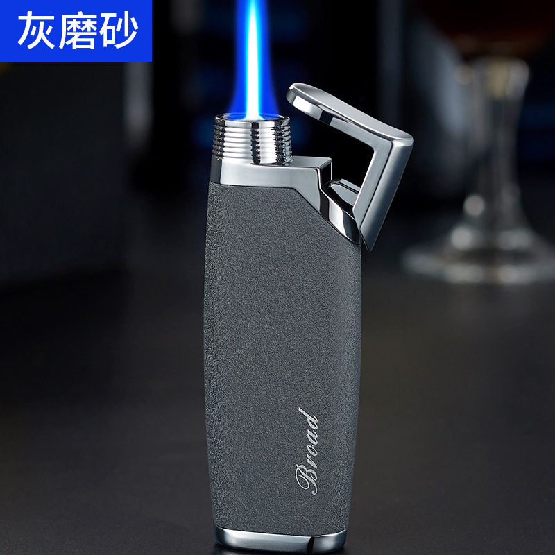 防风直冲电子打火机纤细长条金属气体火机刻字广告送礼打火机