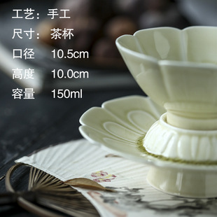 宋代点茶分茶勺竹制小水瓢梦华录同款竹节水勺茶粉勺碗泡越窑釉