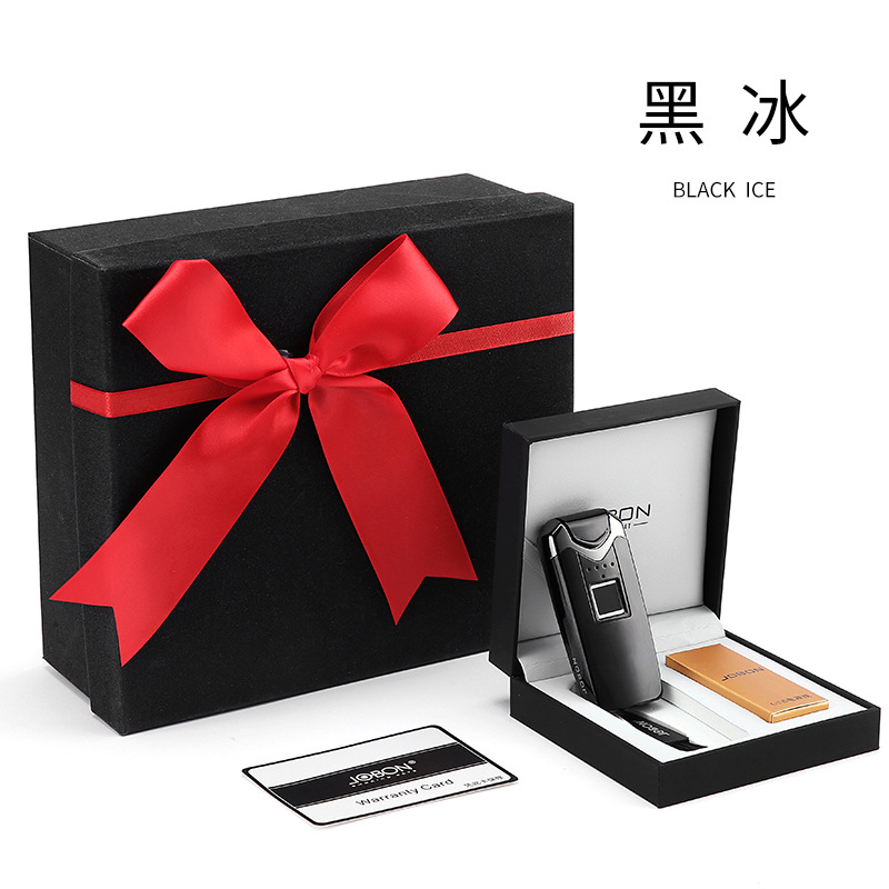 真指纹感应解锁电弧打火机创意个性防风usb充电高端礼品中邦ZB172