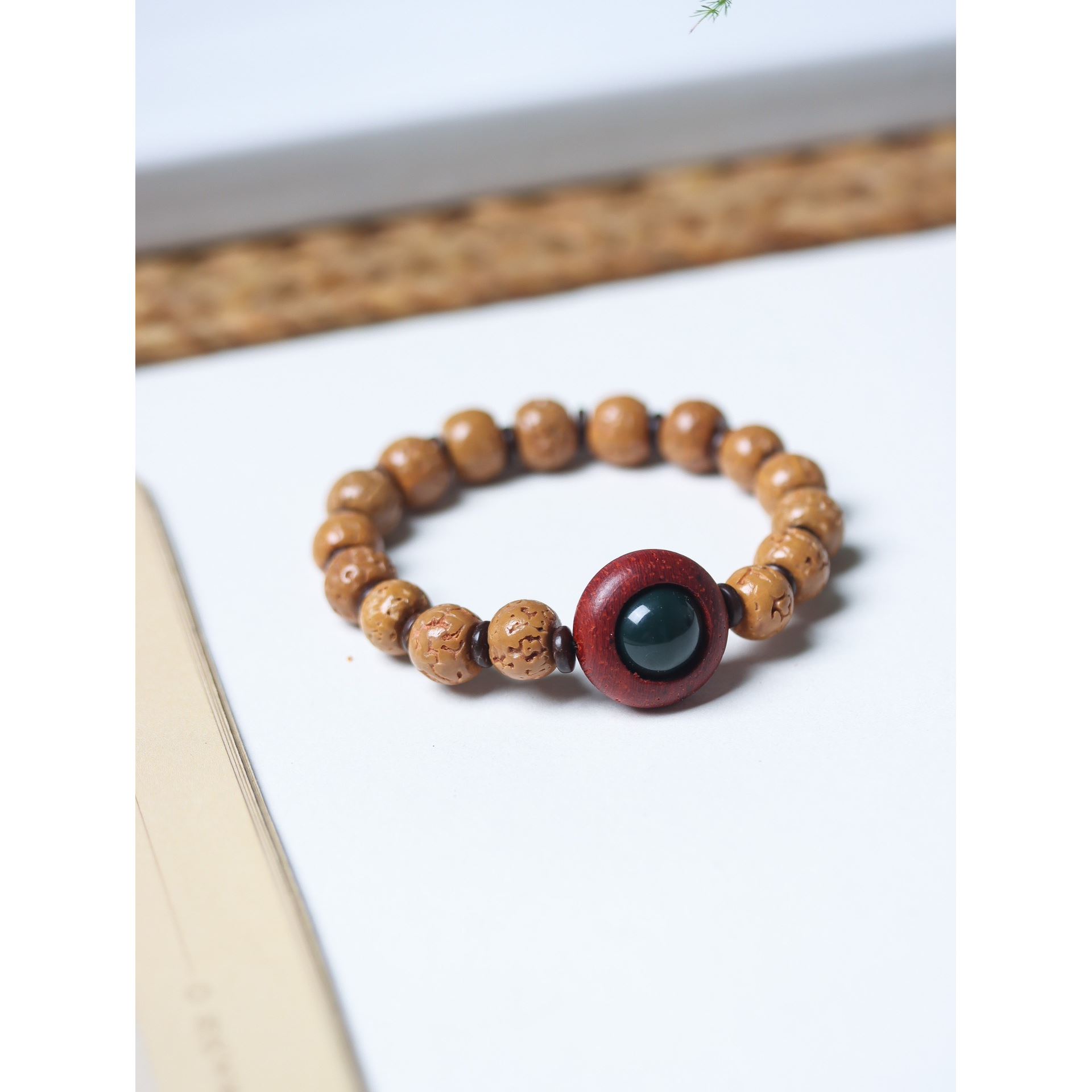 民族风藏式金刚运转珠款diy手串链男女款文玩盘玩串高级感简约风