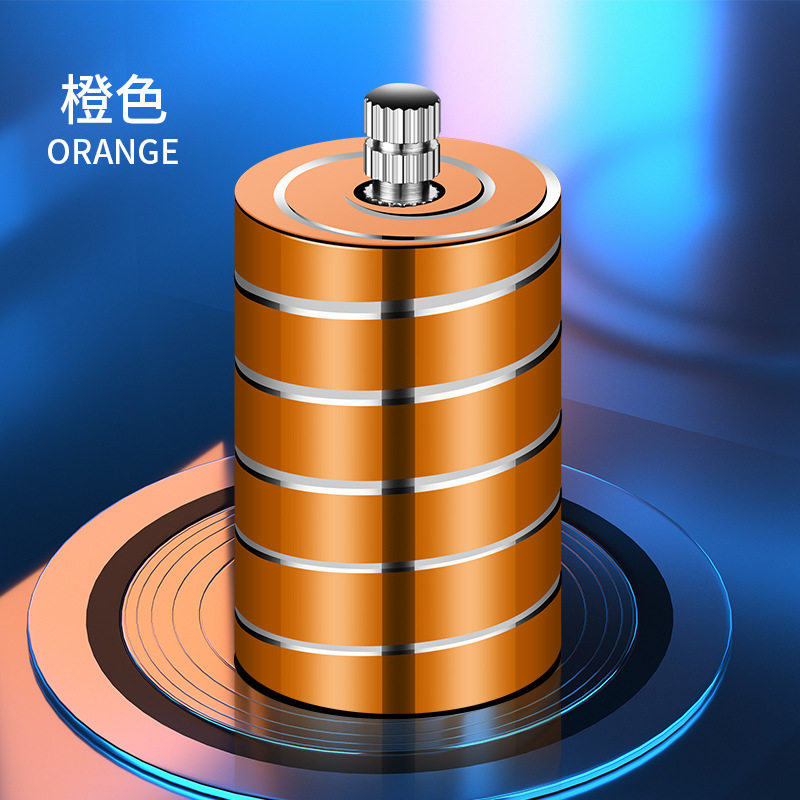 火柴个性创意金属防风煤油打火机新奇特陀螺万次