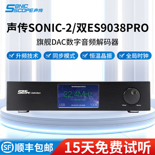 双ES9038Pro解码器数字音频