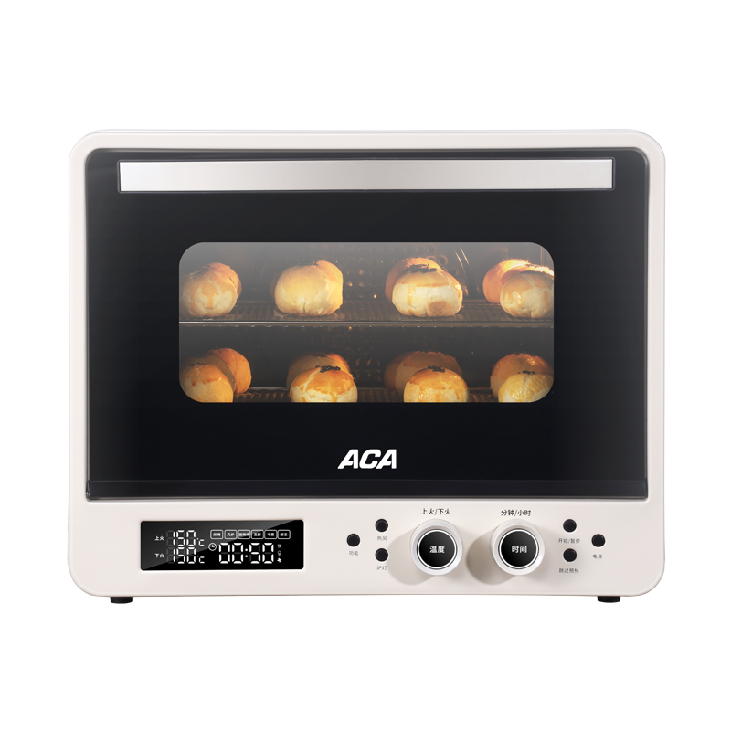 ACA风炉烤箱搪瓷40L家用