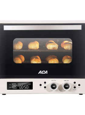 ACA风炉烤箱搪瓷40L家用