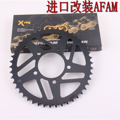 AFAM后牙盘杜卡迪自由800 696领速怪兽797 821 959前链轮小飞大齿图片