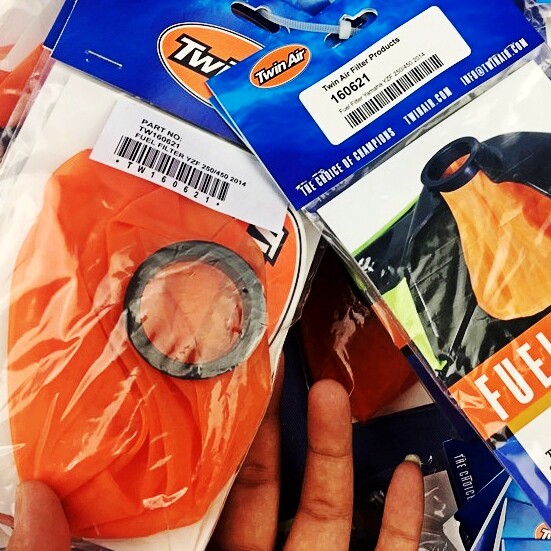 原装进口Twin Air油箱过滤网改装摩托车越野车汽油滤清YZ CRF