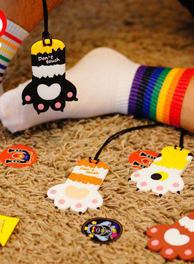 汽车钥匙扣挂件男士金属熊爪