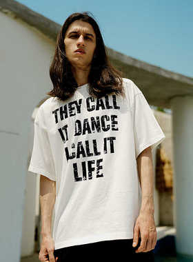 THE V BRAND原创潮牌嘻哈街头街舞欧美风青春流行休闲宽松短袖T恤