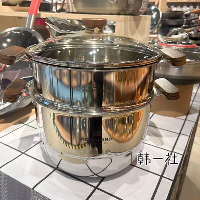 莫克兰德蒸锅家用无涂层一体型