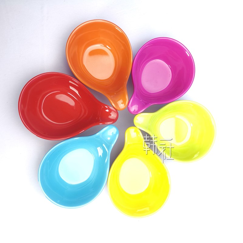 韩式密胺料理鱼子酱小菜碟