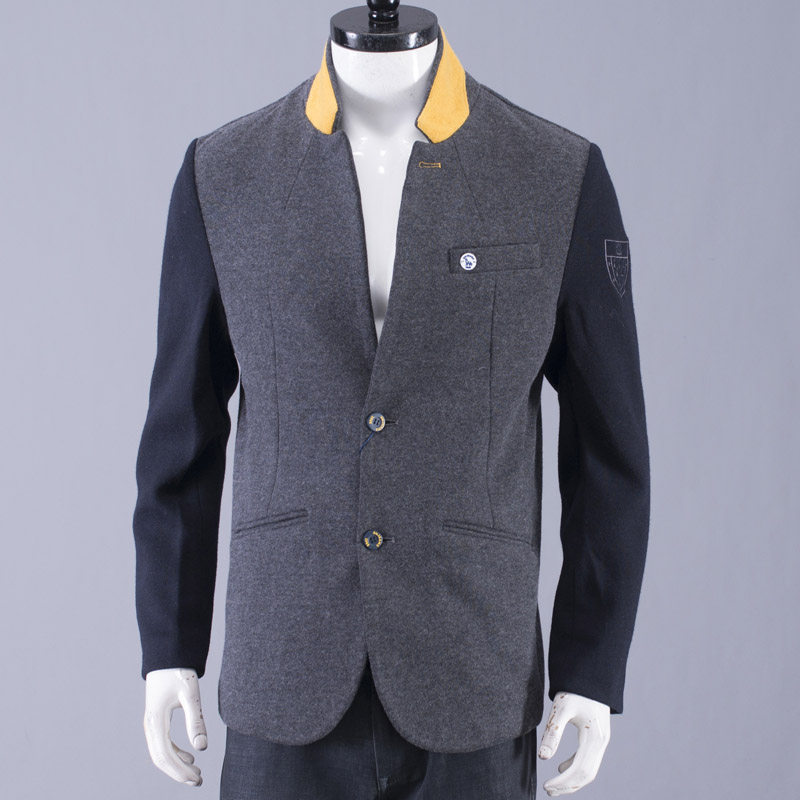 柜售1000 狼家撤柜尾货春秋季两粒扣羊毛呢子西装外套休闲西服,男装,休闲西服,淘宝优惠券,粉丝福利购,淘宝优惠卷