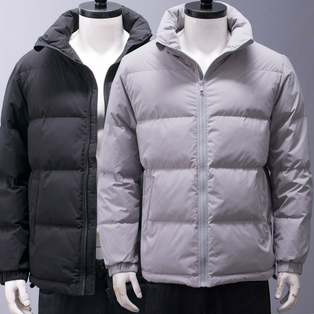 保暖棉服秋冬季纯色基础百搭棉衣