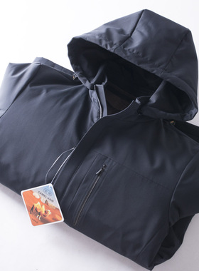 柜售1000+可脱卸帽子~一线大厂尾货商务休闲驼绒棉服男士压胶棉衣