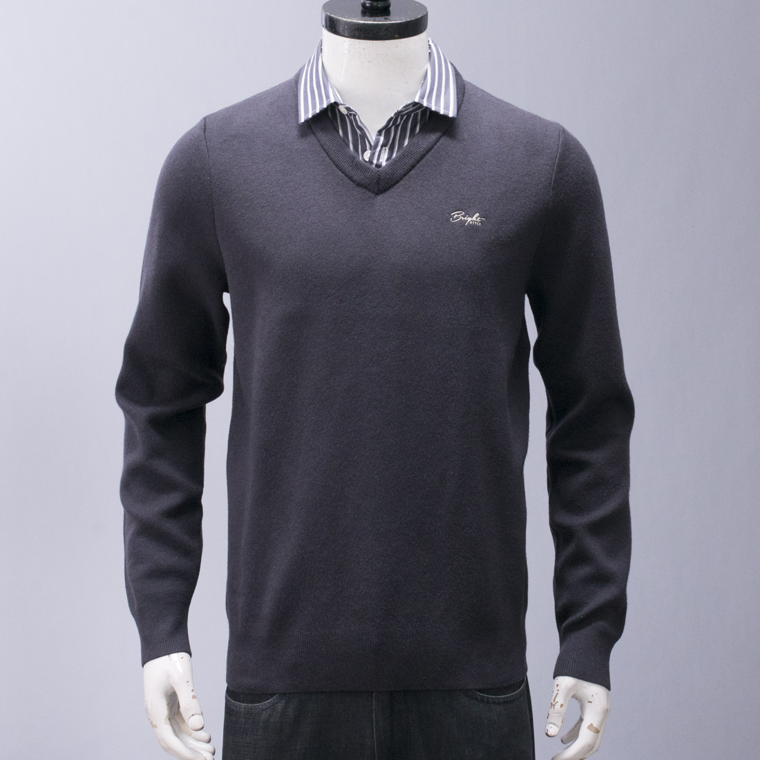 毛衣春秋季内搭针织衫男单穿线衫