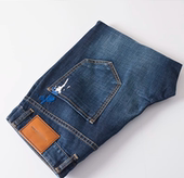 男 清货只有34 断码 男士 时尚 蓝色潮流长裤 个性 牛仔子春夏季