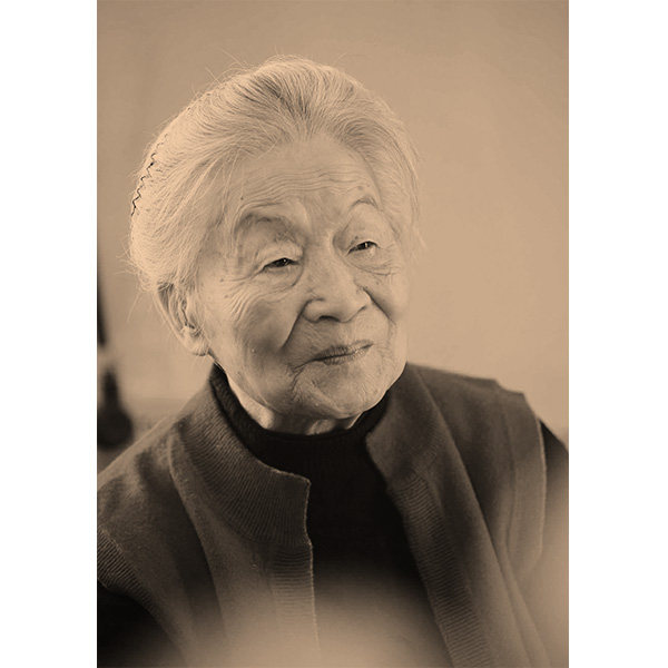 杨绛中国作家文学研究家复古牛皮纸海报装饰画挂画壁画画芯图片