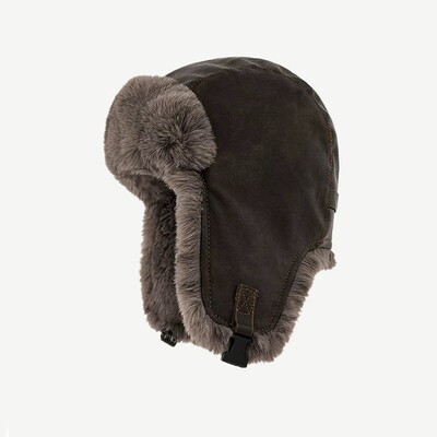 飞行员帽子男东北防寒雷锋帽冬季护耳加绒加厚骑行皮帽户外滑雪女