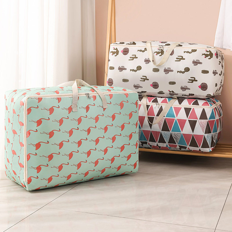 加厚牛津布整理袋幼儿园被子收纳袋大容量衣服搬家打包行李袋包邮