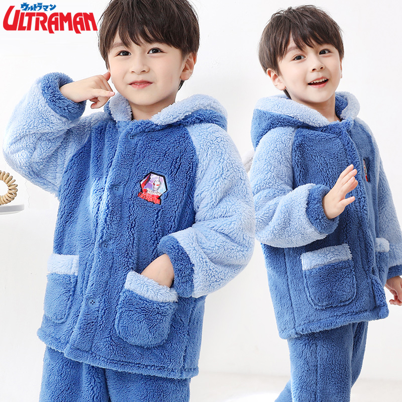 奥特曼加厚保暖家居服