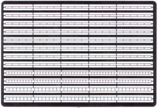 700炮塔用一段栏杆舰桥窗