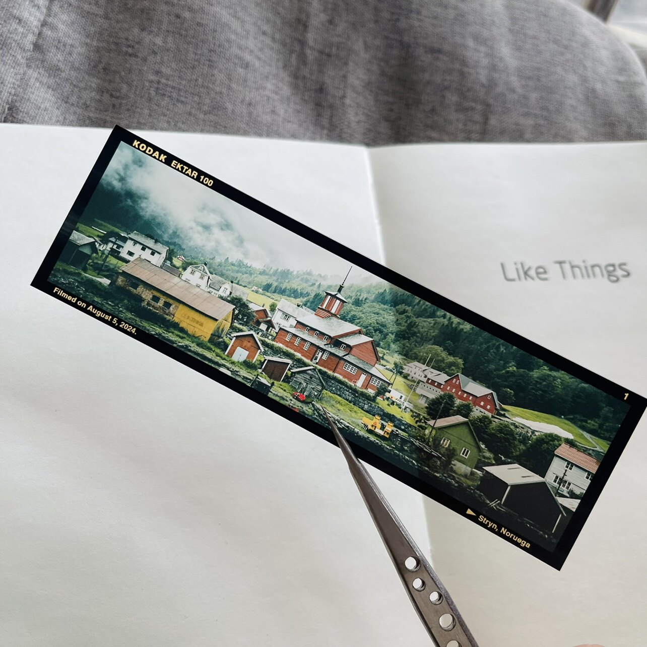 原创【挪威.斯特林】风景摄影手书签