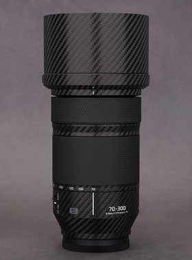 美本堂适用松下70300 贴纸镜头贴膜S 70-300保护膜白色外壳帖皮3M