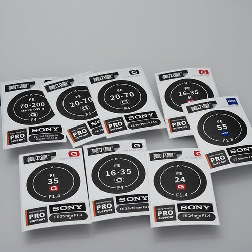 美本堂适用于索尼镜头后盖帖贴膜