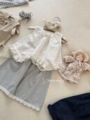 棉布背心89025 女童花边韩系娃娃衫 承麦·26夏季 新款