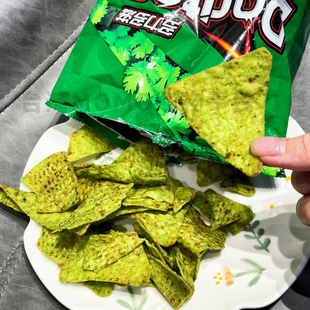 6包福利价代购台湾限定Doritos玉米片多力多滋香菜味薯片膨化零食