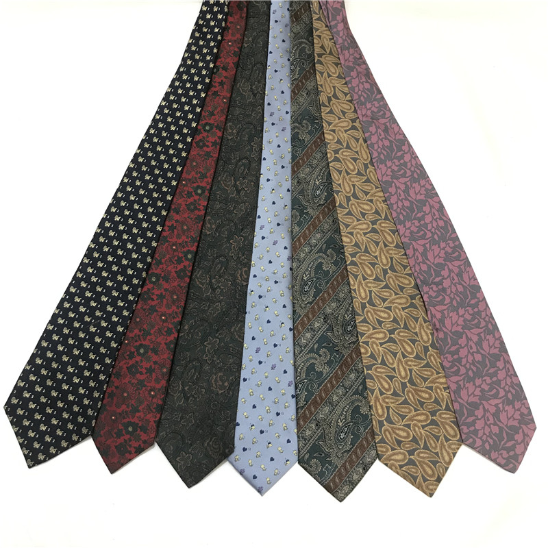 中古领带vintage古着孤品日系刺绣条纹印花休闲学院真丝配饰JH73,服饰配件/皮带/帽子/围巾,领带,淘宝优惠券,粉丝福利购,淘宝优惠卷