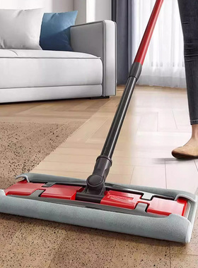 适用Vileda微力达夹布拖把替换头平板拖把替换布夹板非原装地擦