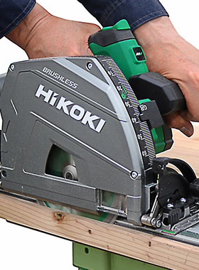 高壹电圆锯木工专用电锯手持锂电轨道锯6寸无刷电动工具C3606DPA