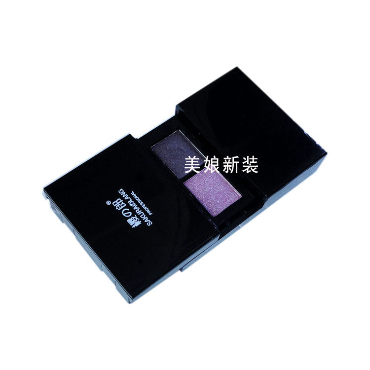 樱の郎四色眼影组合4色 易上色涂抹不掉渣持久饱和眼妆腮红化妆